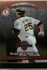 Galarraga, McGwire Baseball Cards 1997 Panini Donruss Limited Prices