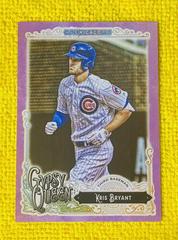 Kris Bryant [w/ Cap Purple] #1 Baseball Cards 2017 Topps Gypsy Queen Prices