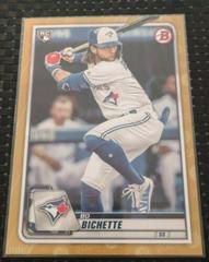 Bo Bichette [Gold] #52 Baseball Cards 2020 Bowman Prices
