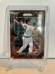 Miguel Cabrera [Blue Velocity Prizm] #211 Baseball Cards 2022 Panini Prizm Prices