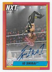 Io Shirai [Red] #A-IS Wrestling Cards 2021 Topps Heritage WWE Autographs Prices