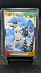 Derek Jeter [Paint Splatter] Baseball Cards 2023 Topps X Bob Ross The Joy Of Prices