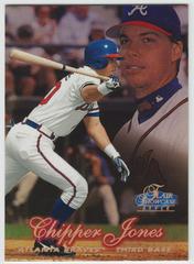 Chipper Jones [Row 2] #10 Baseball Cards 1998 Flair Showcase Prices