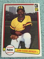 Juan Eichelberger [Correct Photo] #422 Baseball Cards 1982 Donruss Prices