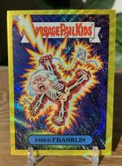 Fried FRANKLIN [Yellow Wave Refractor] 2022 Garbage Pail Kids Chrome Prices