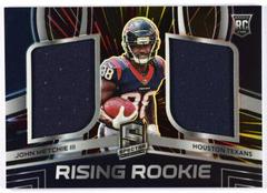 John Metchie III [Hyper] Football Cards 2022 Panini Spectra Rising Rookie Materials Prices