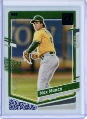 Max Muncy [Blue] #5 Baseball Cards 2023 Panini Chronicles Clearly Donruss Prices