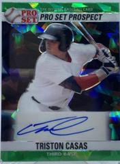 Triston Casas [Green] #PS-TC1 Baseball Cards 2021 Pro Set Autographs Prices