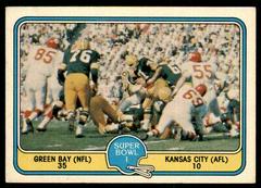 Super Bowl I [Green Bay, Kansas City] #57 Football Cards 1981 Fleer Team Action Prices
