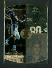 Cris Carter [Steel] #26 Football Cards 1998 SPx Prices