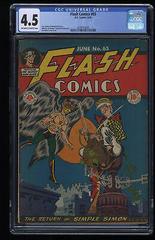 Flash Comics #65 (1945) Comic Books Flash Comics Prices