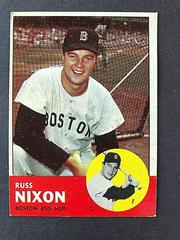 Russ Nixon #168 Baseball Cards 1963 Topps Prices