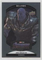 Josh Brolin as Thanos [Steel] #93 Marvel 2022 Allure Prices
