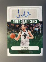 Joe Ingles [Gold] #GS-JIB Basketball Cards 2022 Panini Hoops Great SIGnificance Autographs Prices