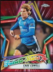 Cade Cowell [Red] Soccer Cards 2022 Topps Chrome MLS Future Stars Prices