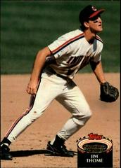 Jim Thome #360 Baseball Cards 1992 Stadium Club Prices