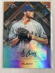 A. J. Alexy [Orange] #FA-AAL Baseball Cards 2022 Topps Fire Autographs Prices