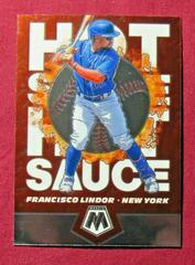 Francisco Lindor #HS2 Baseball Cards 2021 Panini Mosaic Hot Sauce Prices