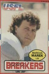Marcus Marek Football Cards 1985 Topps USFL Prices