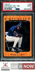 Checklist 129-188 [Ken Griffey Jr.] #188 Baseball Cards 1996 SP Prices