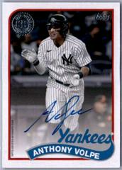 Anthony Volpe #89BA-AV Baseball Cards 2024 Topps 1989 Autograph Prices