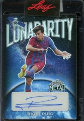 Riqui Puig Soccer Cards 2022 Leaf Metal Lunararity Autographs Prices