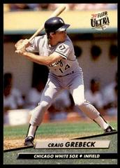 Craig Grebeck #34 Baseball Cards 1992 Ultra Prices