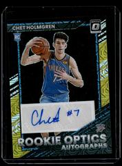 Chet Holmgren [Signature Choice Black Gold] #208 Basketball Cards 2022 Panini Donruss Optic Prices