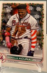 Ronald Acuna Jr. [SSSP Variation] Baseball Cards 2022 Topps Holiday Prices