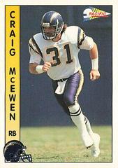 Craig McEwen Football Cards 1992 Pacific Prices