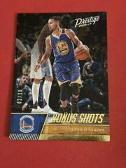 Stephen Curry [Green Bonus Shots] Basketball Cards 2016 Panini Prestige Prices