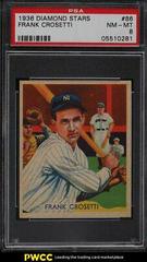 Frank Crosetti #86 Baseball Cards 1935 Diamond Stars Prices