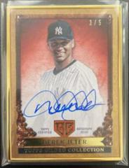 Derek Jeter #GOG-DJ Baseball Cards 2023 Topps Gilded Collection Gallery of Gold Autographs Prices