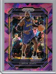 LeBron James [Purple Ice] #134 Basketball Cards 2022 Panini Prizm Prices