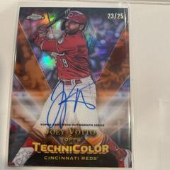 Joey Votto [Orange] Baseball Cards 2023 Topps Chrome in Technicolor Autographs Prices