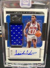 Isiah Thomas #JA-ITH Basketball Cards 2021 Panini One and One Jersey Autographs Prices