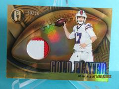 Josh Allen [Prime] Football Cards 2022 Panini Gold Standard Plated Prices