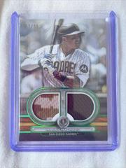 Manny Machado [Green Single Player] Baseball Cards 2024 Topps Tribute Dual Relic Prices