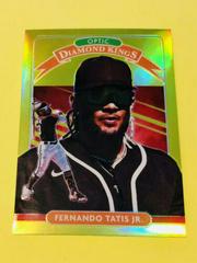 Fernando Tatis Jr. [Lime Green] #1 Baseball Cards 2020 Panini Donruss Optic Prices