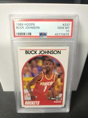 Buck Johnson #237 Basketball Cards 1989 Hoops Prices
