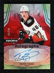 Trevor Zegras [Red] #AR-TZ Hockey Cards 2021 Upper Deck Synergy Autograph Rookies Prices