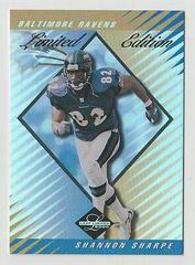 Shannon Sharpe [Limited Edition] #102 Football Cards 2000 Leaf Limited Prices