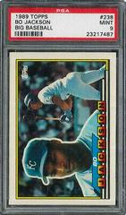 Bo Jackson Baseball Cards 1989 Topps Big Prices