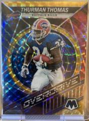 Thurman Thomas [Gold] #OS-14 Football Cards 2022 Panini Mosaic Overdrive Prices