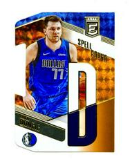 Luka Doncic [Orange Die Cut] #13 Basketball Cards 2022 Panini Donruss Elite Spellbound Prices