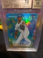 Yordano Ventura [Refractor] Baseball Cards 2014 Finest Rookie Autograph Prices
