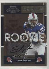Steve Johnson [Autograph] Football Cards 2008 Playoff Contenders Prices
