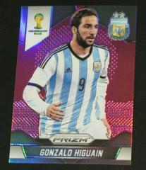 Gonzalo Higuain [Purple Prizm] Soccer Cards 2014 Panini Prizm World Cup Prices