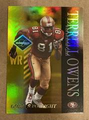 Terrell Owens [Gold Spotlight] Football Cards 2003 Leaf Limited Prices