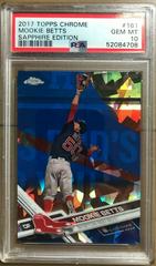 Mookie Betts Baseball Cards 2017 Topps Chrome Sapphire Prices